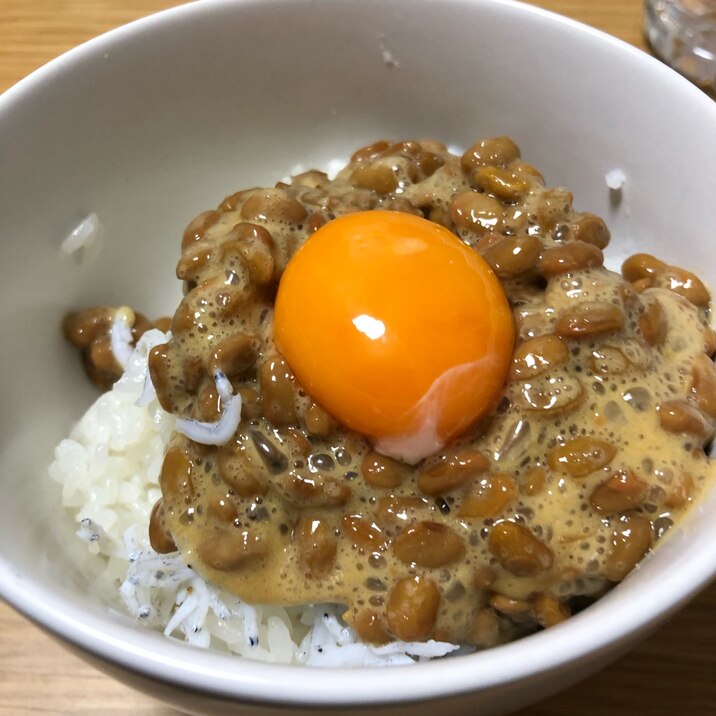 健康的な納豆ご飯！